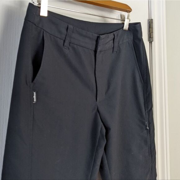 Patagonia Black Straight Leg Hiking Pants size 6 @B5 - Picture 5 of 13